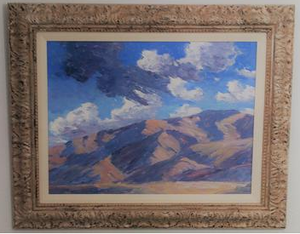 Desert Mountain Sky - David Eugene Henry