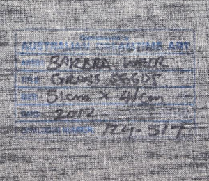 Grass Seeds - Barbara Weir - Acrylic on Belgian Linen